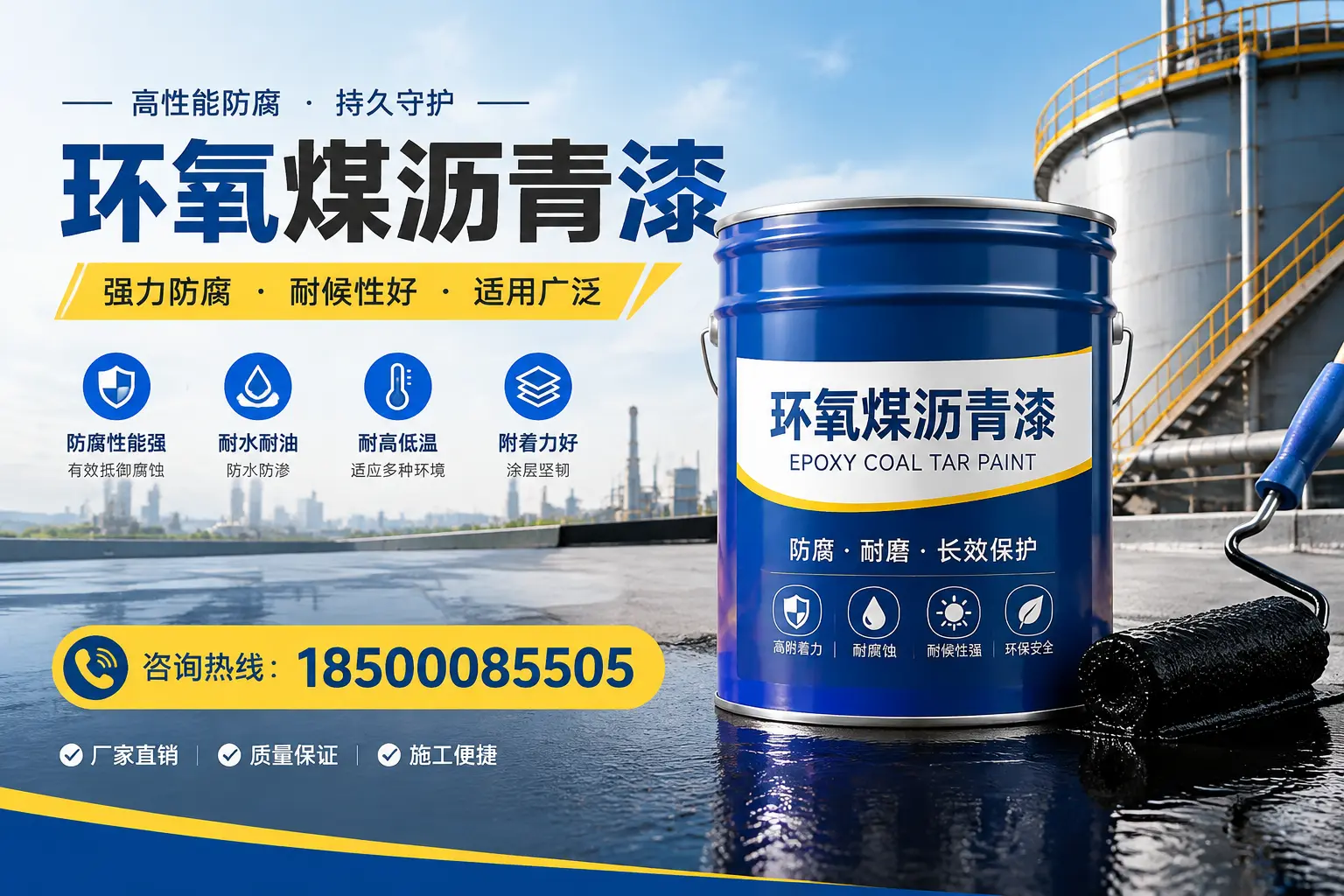环氧煤沥青漆的储存与运输注意事项,召陵企业须知